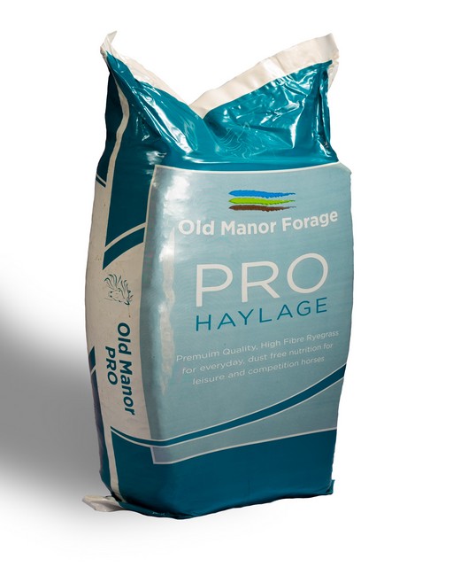 Old Manor High Fibre Pro Haylage – Full pallet (40 bales)